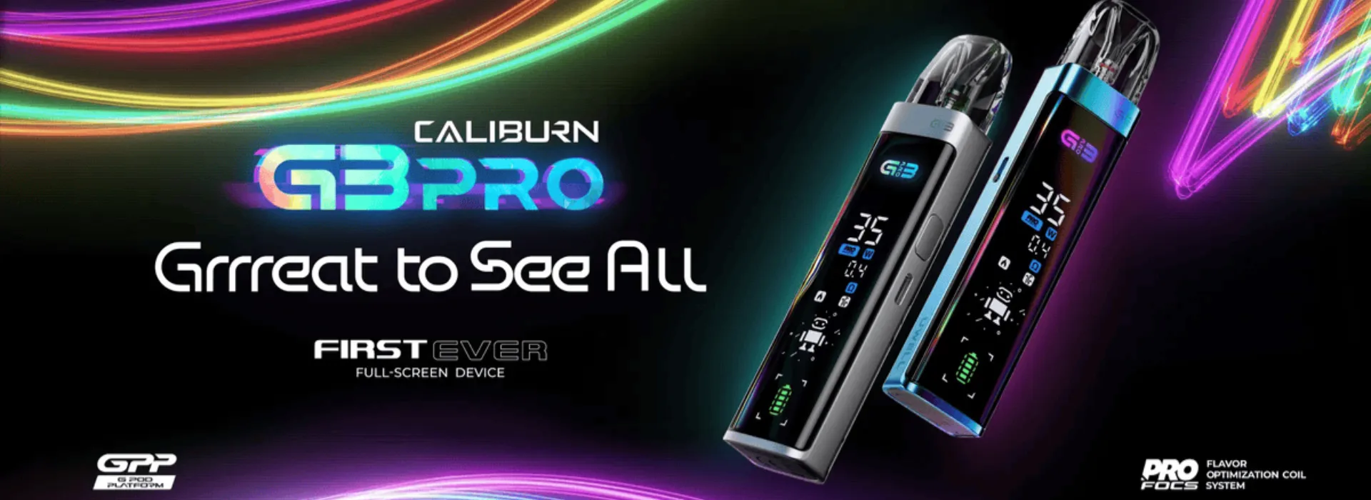 Home 1 Caliburn G3 Banner